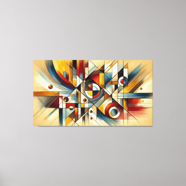 Abstract Fusion – Limited Edition Art Piece Canvas Print (Front)