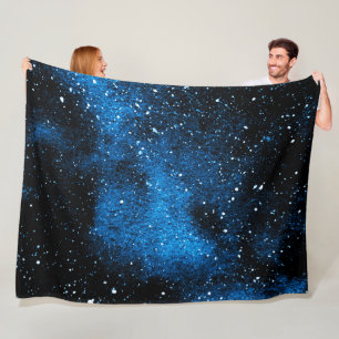 Abstract Galaxy Background Fleece Blanket