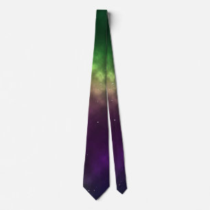 Abstract Galaxy Constellations Digital Art: I Tie
