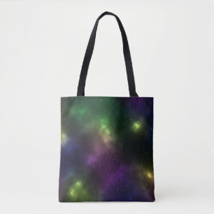 Abstract Galaxy Constellations Digital Art: I Tote Bag