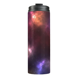 Abstract Galaxy Constellations Digital Art: II  Thermal Tumbler