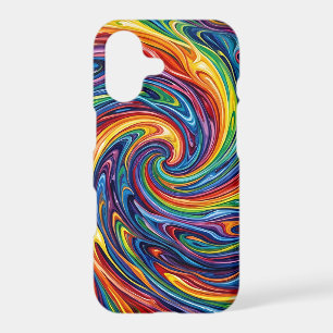 Abstract Galaxy Nebula Rainbow iPhone Cases