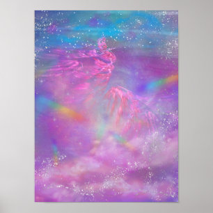 Abstract Galaxy Poster