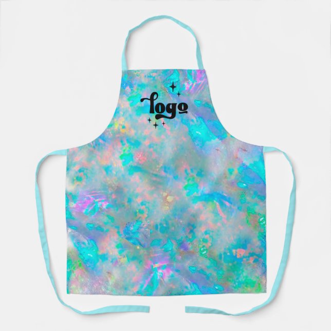 abstract gemstone background apron (Front)
