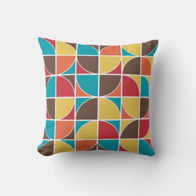 Abstract Geometric 110421v4 Cushion (Front)