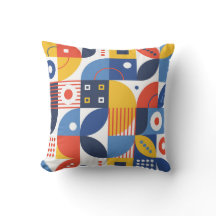 Abstract geometric art pattern Colourful