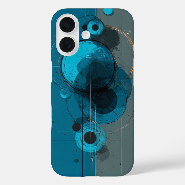 Abstract geometric artwork Case-Mate iPhone case (Back)
