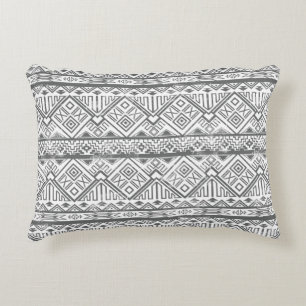 Abstract Geometric Aztec Pattern 2 Decorative Cushion