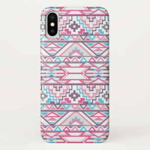 Abstract Geometric Aztec Pattern 3 iPhone X Case