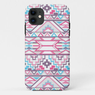Abstract Geometric Aztec Pattern 3 iPhone 11 Case