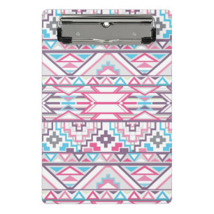 Abstract Geometric Aztec Pattern 3 Mini Clipboard