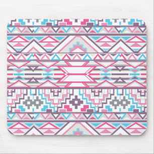 Abstract Geometric Aztec Pattern 3 Mouse Mat