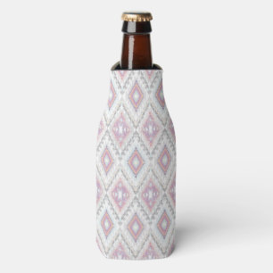 Abstract Geometric Aztec Pattern Bottle Cooler