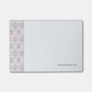 Abstract Geometric Aztec Pattern Post-it Notes