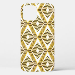 Abstract geometric background. Art Deco. iPhone 12 Case
