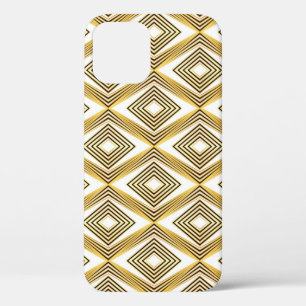 Abstract Geometric Background Art Deco iPhone 12 Case