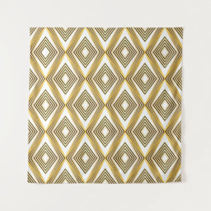 Abstract Geometric Background Art Deco Tapestry