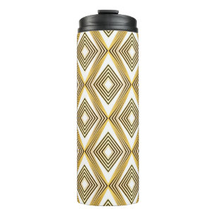 Abstract Geometric Background Art Deco Thermal Tumbler