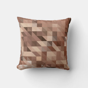 Abstract geometric background looks like stylized cushion