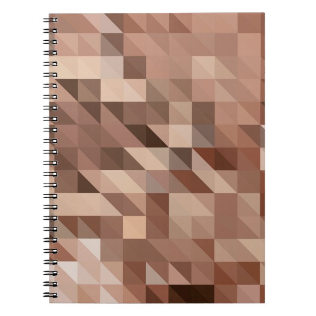 Abstract geometric background looks like stylized  notebook (Front)