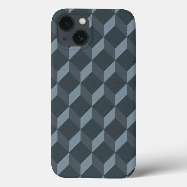 Abstract Geometric Background Pattern Case-Mate iPhone Case (Back)