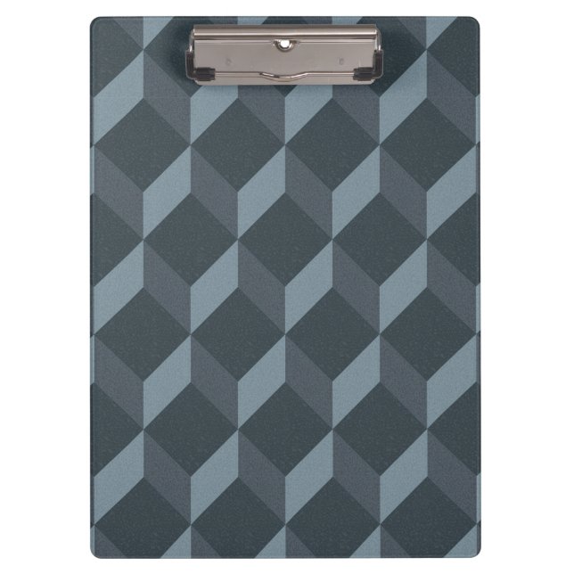 Abstract Geometric Background Pattern Clipboard (Front)