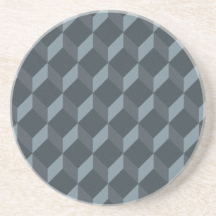 Abstract Geometric Background Pattern Coaster