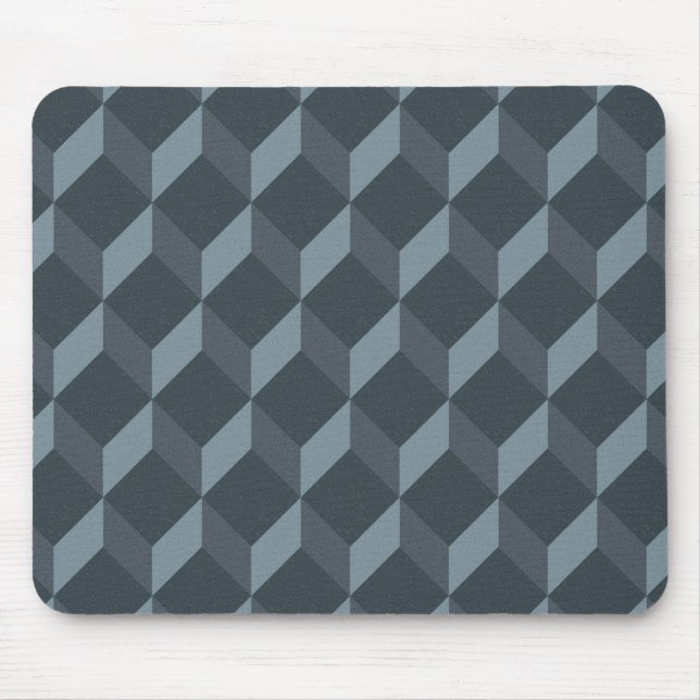 Abstract Geometric Background Pattern Mouse Mat (Front)