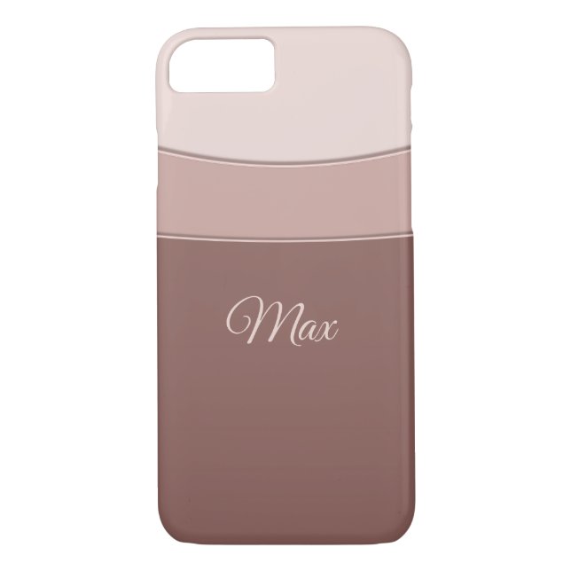 Abstract geometric beige texture, Case-Mate iPhone case (Back)