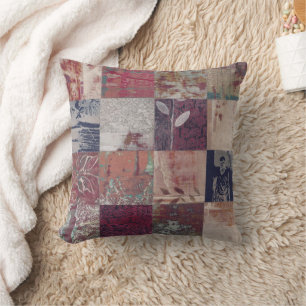 Abstract Geometric Botanical & Texture Cushion