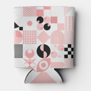Abstract Geometric: Bright Vintage Shapes Can Cooler