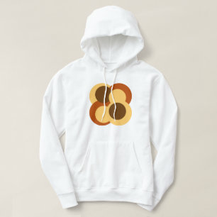 Abstract Geometric Circular Shapes Hoodie