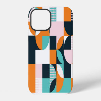 Abstract Geometric: Colourful 3D Effect. iPhone 12 Case