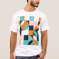 Abstract Geometric: Colourful 3D Effect.