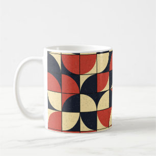 Abstract geometric: computational art. coffee mug
