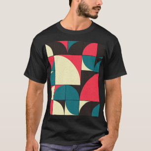 Abstract geometric, computational art illustration T-Shirt