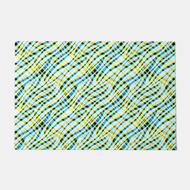 Abstract, geometric doormat (Front)