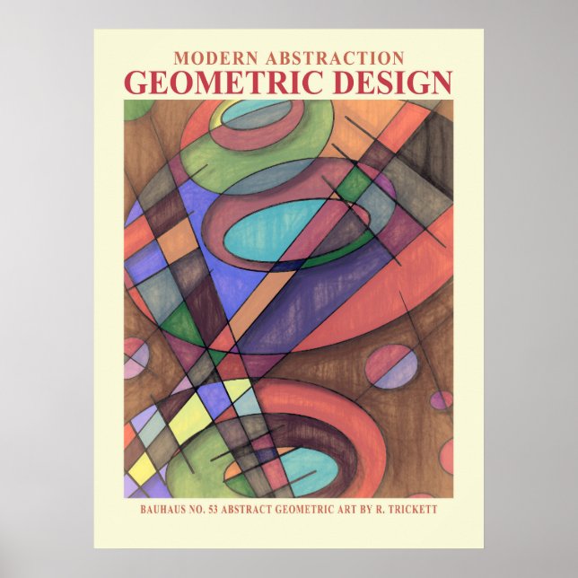 Abstract Geometric EP No. 3 Poster (Front)