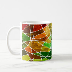 abstract geometric grunge backgroundpattern,grunge coffee mug