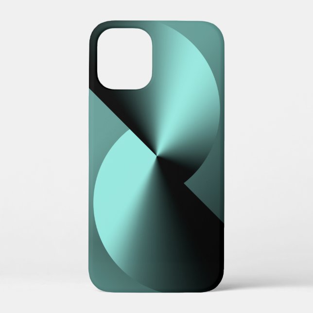 Abstract Geometric iPhone 12 Mini Case (Back)