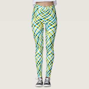 Abstract, geometric leggings