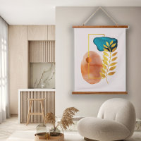 Abstract Geometric Mid-Century Modern Minimalist