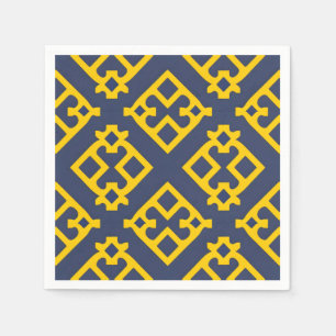🎨 Abstract Geometric Modern Table Design Napkin