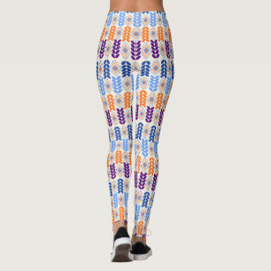 Abstract Geometric : Native American Vibes Leggings