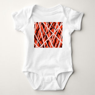 Abstract Geometric Paper: High-Res Texture Baby Bodysuit