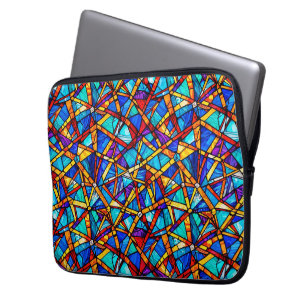 Abstract geometric pattern 22 - Laptop Sleeve