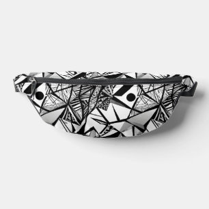 Abstract geometric pattern 24 - Fanny Pack