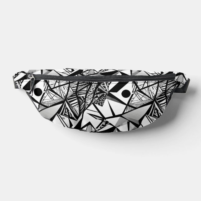 Abstract geometric pattern 24 - Fanny Pack (Lay Down)