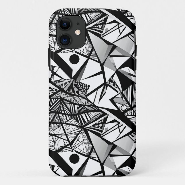 Abstract geometric pattern 24 - Iphone Case (Back)