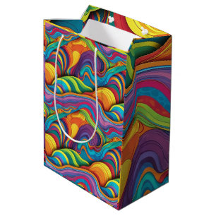 Abstract geometric pattern 34 - Gift Bag